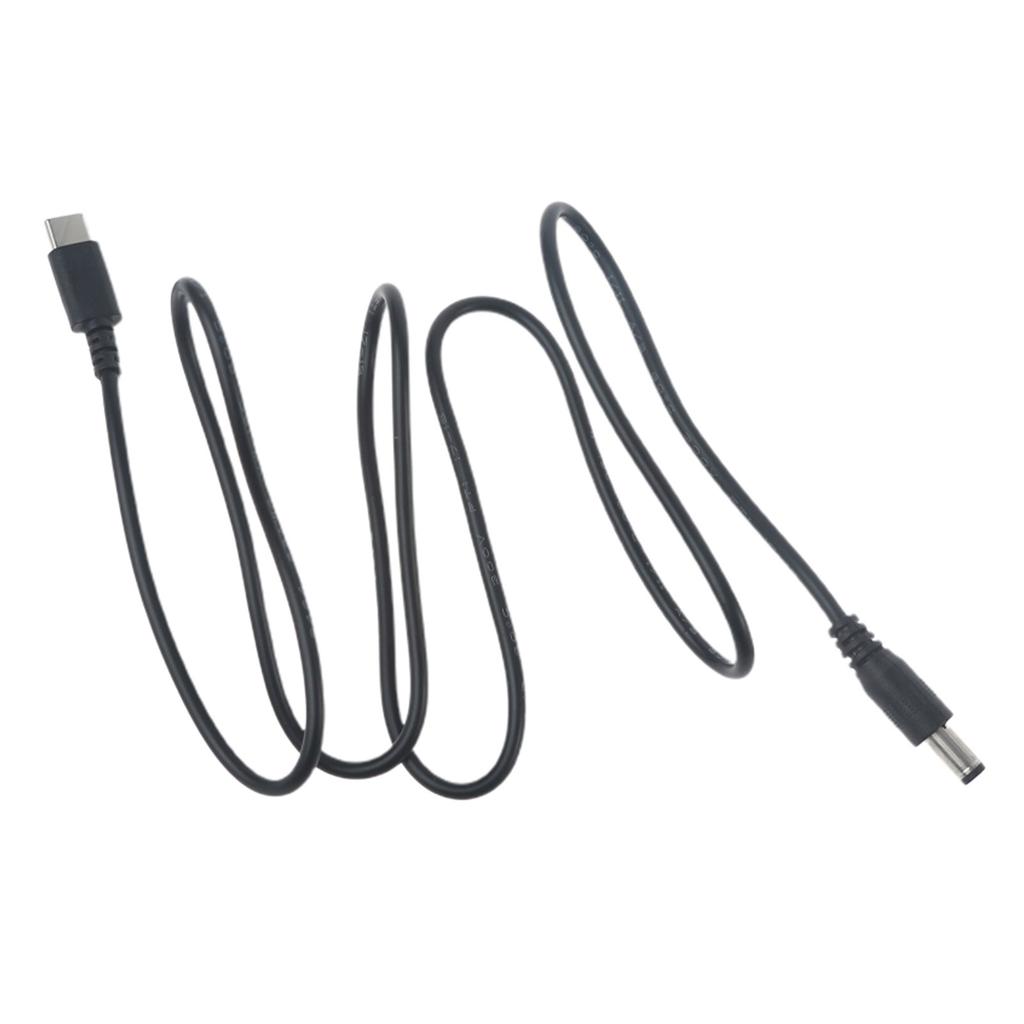 Fast Speed USB C To DC5.5x2.1mm Power Charging Cable For 5V 3A Electronic Devices Power Charging Cable