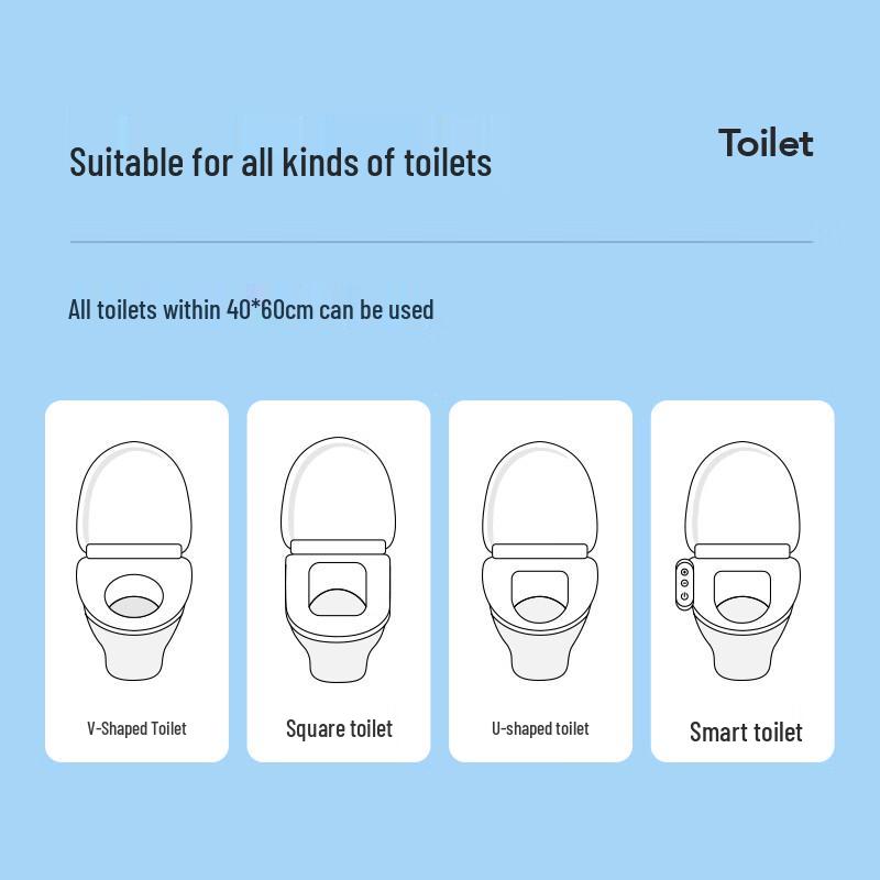 LYNN Disposable Large Toilet Seat Covers (20 Pcs)