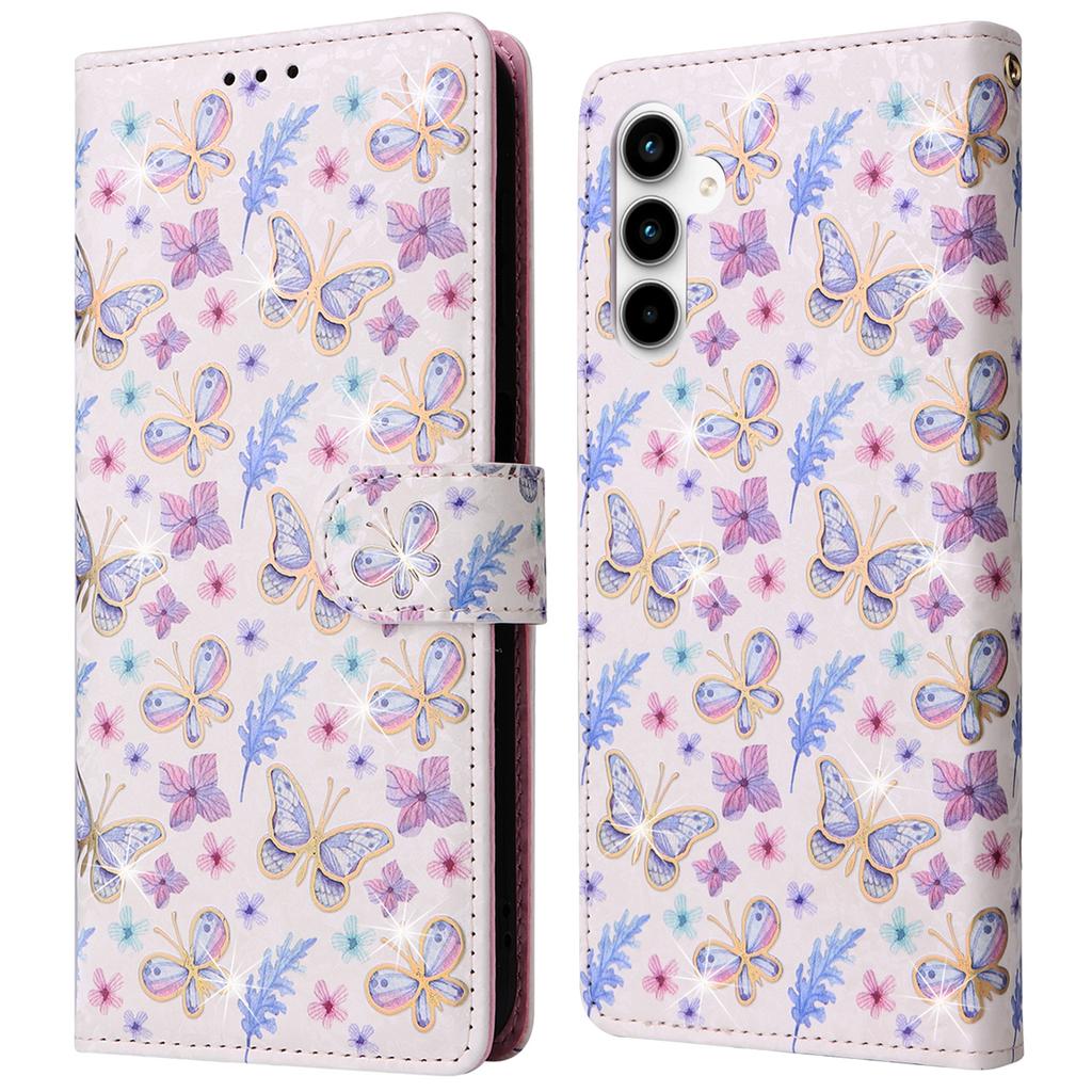 Для Samsung Galaxy A35 5G Шкіряний чохол з RFID-блокуванням, слотами для карток, чохол для телефону