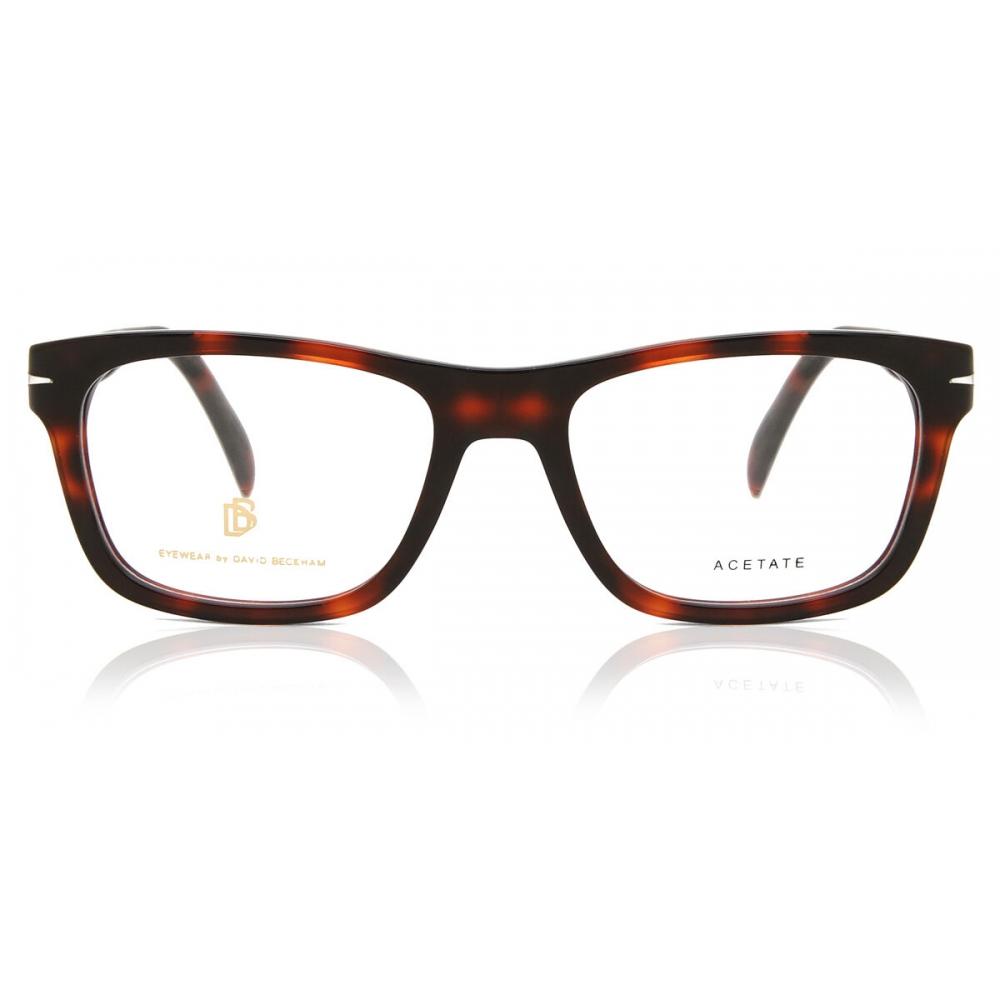 

David Beckham Db 7011 0uc Unisex Eyeglasses Red Havana/52-18-145