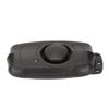 Kabelloser Fahrradalarm IP55 Wasserdicht Diebstahlschutz 113dB Wiederaufladbarer Fahrrad-Vibrationsalarm mit Fernbedienung für Zuhause Schwarz