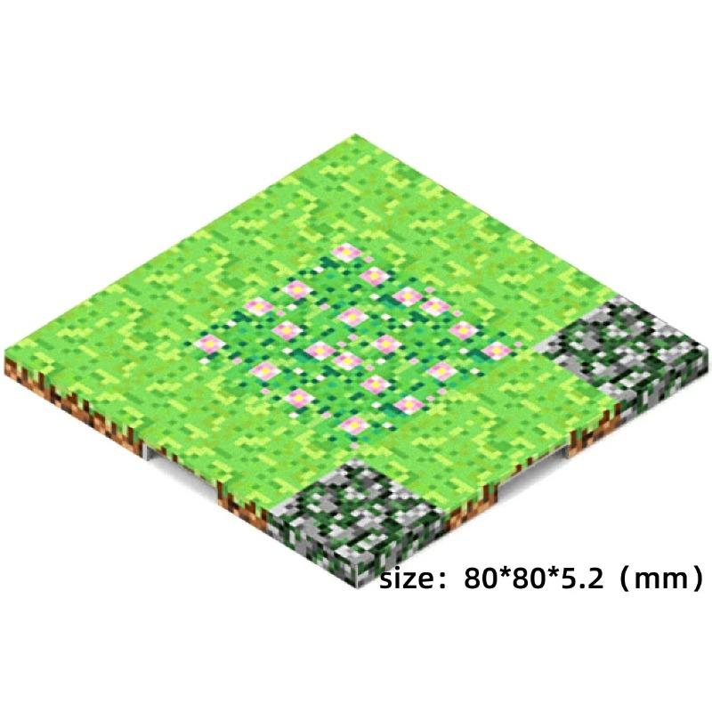 Magnetische Welt Magnetische Grundplatte Baustein Magnetblock Vielzahl Spiel Jungen und Mädchen Kinder Puzzle Magnetspielzeug