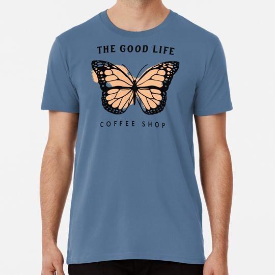 Кофейня The Good Life Размер от S до 5XL Сделано в США Футболка 2XL