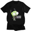 Invader Zim Graphic Tshirt Kawaii Zim Image Men Women Retro Shir Fashion Tee Cute Print Cartoon T Shirt Creativity Shortsleev