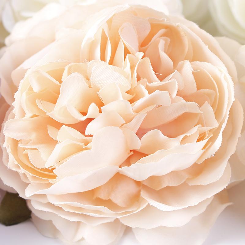 3/5/10 Stück Seidenpfingstrose Künstliche Blumen Hochzeit Ehe Dekoration Kunstblume für Heimdeko DIY Basteln Geschenke Girlandenzubehör