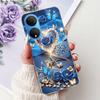 For Honor X7 2022 Case CMA-LX2 CMA-LX1 CMA-LX3 Shockproof Cover Fashion Butterfly Soft Phone Case For HonorX7 X 7 HonorX7 Bumper