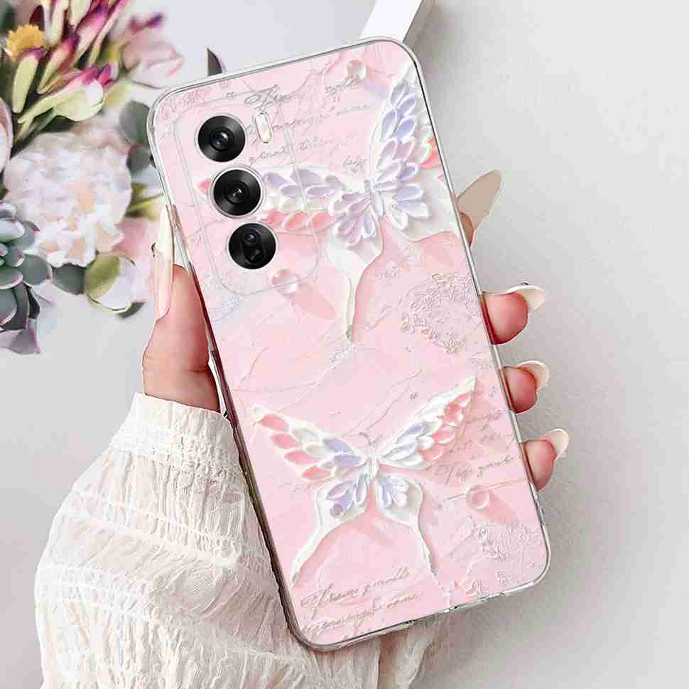 

Soft Heart Case For Oppo Reno12 Pro 5G 2024 Color Fundas Cover For Oppo Reno 12 Reno12 Pro CPH2629 Protector Capa Oppo Reno12 Pro 5G