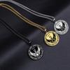 Archangel Day 12 Guardian Angel Medal Wings Ankh Life Power Magic Talisman Pendant Necklace