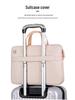 Women's Lightweight Macaron Laptop Bag, Sleek Design, Ideal for Business Commutes