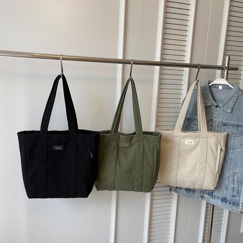 Τσάντα Κοτλέ Γυναικεία Τσάντα ώμου Τσάντα Tote