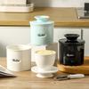 Large Capacity Cheese Keeper With Lid Butter Dish Convenient Butter Jar  Farmhouse