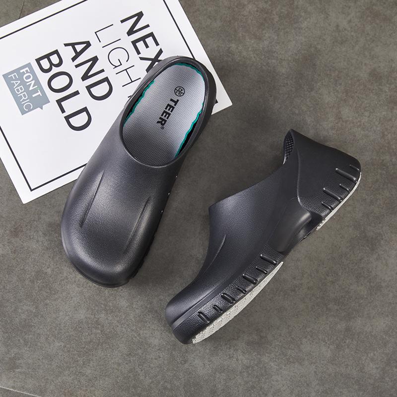 Protiskluzové, vodotěsné, lehké kuchařské boty s tlustou podrážkou, ideální do restaurací