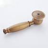 Retro Antique Brass Shower Head High Pressure Handheld Shower Head with Hose Bracket for Bathroom Shower System Accessories
