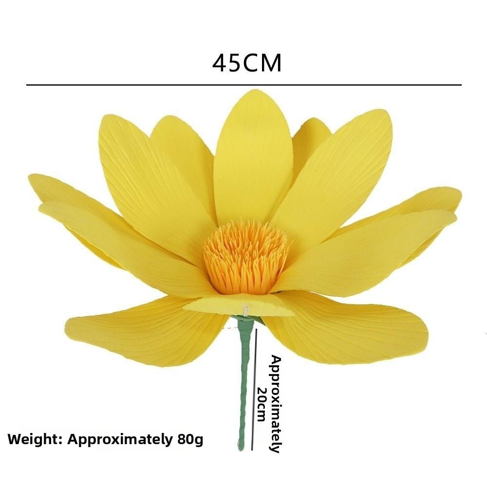 New 45cm Artificial Daisy EVA Giant Fake Flowers DIY Simulation Daisy Flower Show Props