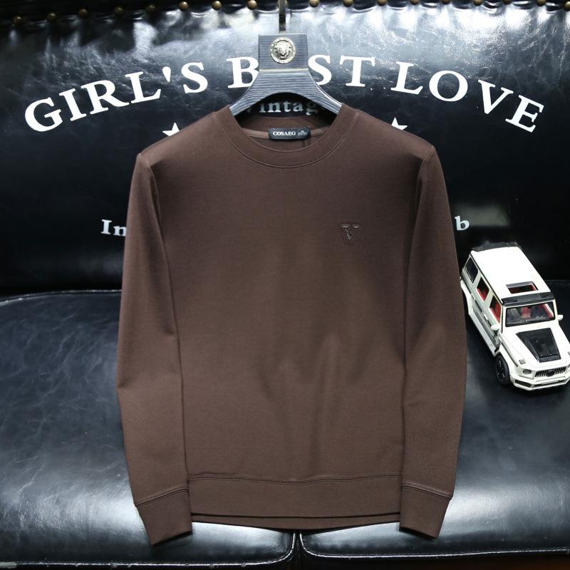 European Luxury High-Elastic Slim Fit Sweater - Imported Material, Soft Feel, Elegant Design 3XL (suggested for 175-190 jin)