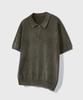 KIIMUIR Garment-Dyed Collar Half Knit_4 Color