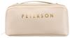Large, travel cosmetic bag for women made of eco-leather - Peterson