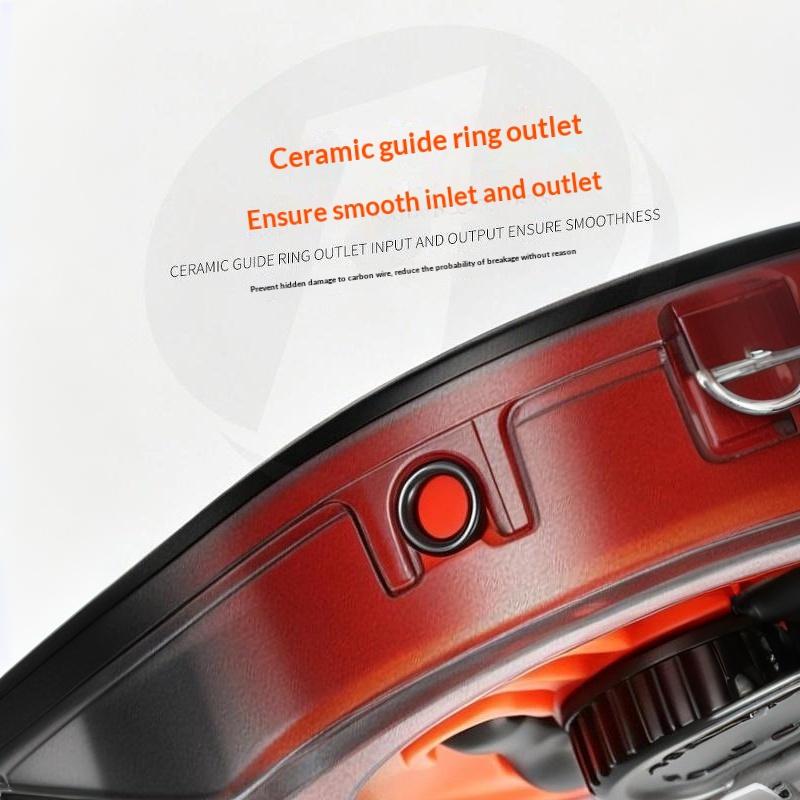 Fishing Line Winder Storage Box Ceramic Guide Ring Leader Line Organizer Anti Reverse Quick Cut Portable Fishing Tool