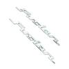 FIQ1 Motorcycle New Fuel Tank Gas Stickers ABS Plastic Chrome Decal 3D Emblem Badge Decals For Honda FUSION 250 Fusion250 TypeX 2003