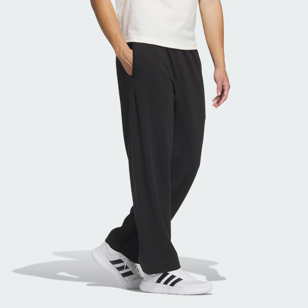 Adidas Lounge KNIT JOGGERS Knitted Sweatpants Men's Black JL6073
