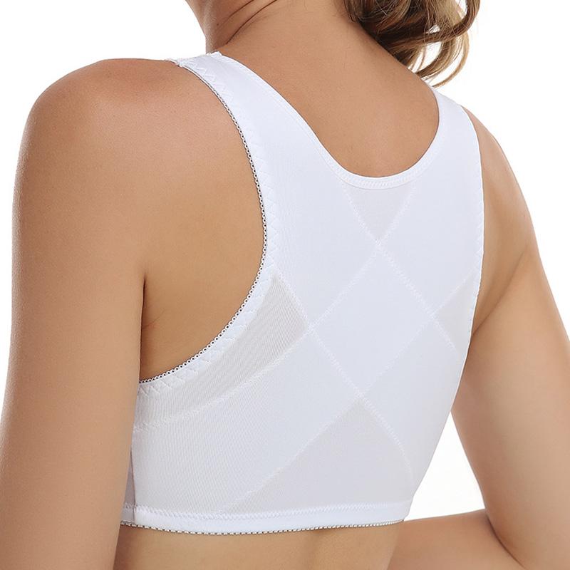 Dámská krajková podprsenka bez vycpávky vesta s přední přezkou Spodní prádlo velké velikosti bezdrátové ultra tenké sexy spodní prádlo