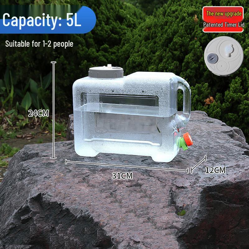Yizi Xiaojie 5L Portable Water Storage Bucket with Faucet