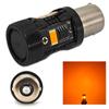 2 st P21W LED-lampa BA15S 12V inget fel, orange Off-Road