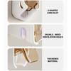 Wall Mounted Storage Rack Dustproof Waterproof Toothbrush Storage Rack Non Perforated Wall Storage Rack Home Storage Supplies