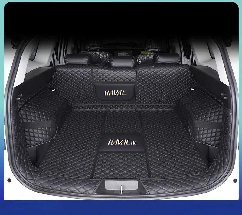 BGZ1 for Haval H6 PHEV Fuel  Accessories Car Trunk Mat 3rd Gen 2025 2024 Interior Protection Mat Leather Waterproof Conversion