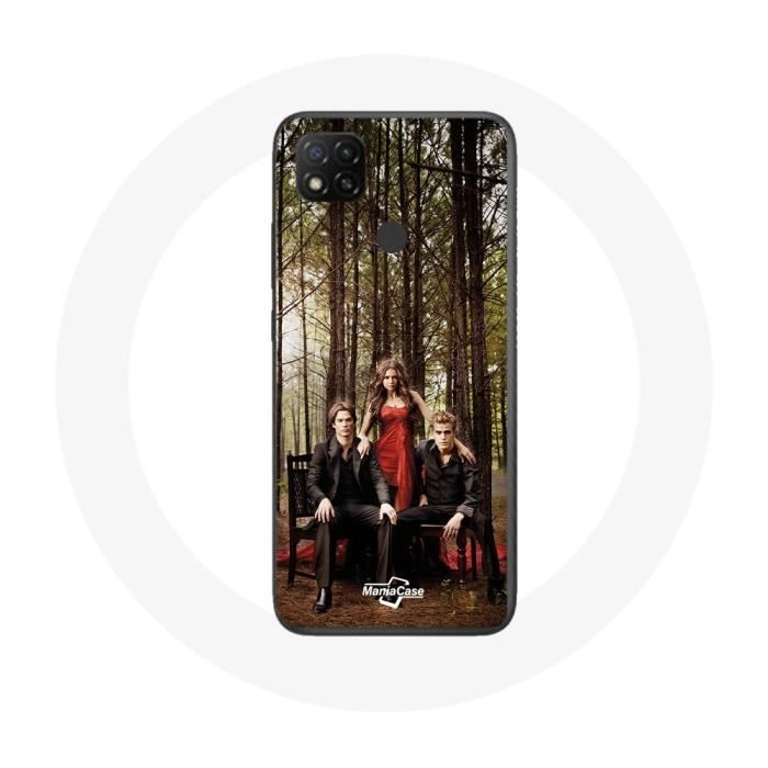 Coque - Xiaomi - Redmi 9C - Souple - Blanc - The Vampire Diaries