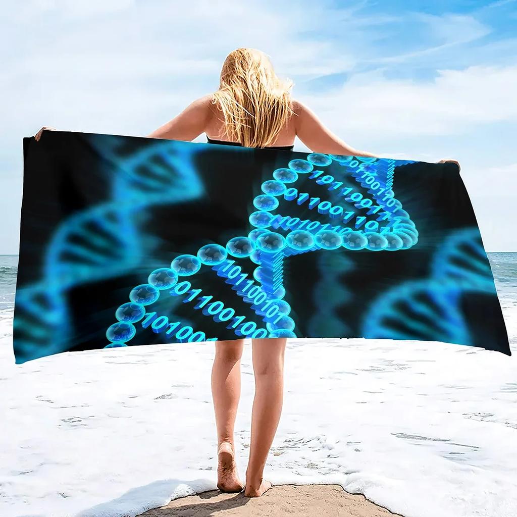 Modern Abstract Art Beach Towel, Microfiber Sandproof Beach Towels,Lightweight Large Oversized Beach Blanket for Travel Camping