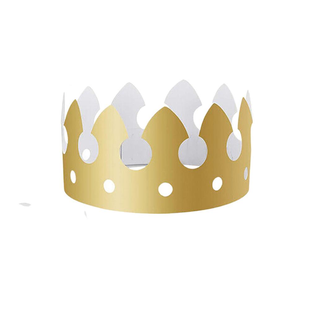 20Pcs Friendly Paper Birthday Crowns For Adults Kids Party Celebrations Assorted Colors Safe Design