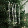 Plastic Christmas Glitter Branches Lifelike Christmas Tree Decoration  Home Decoration