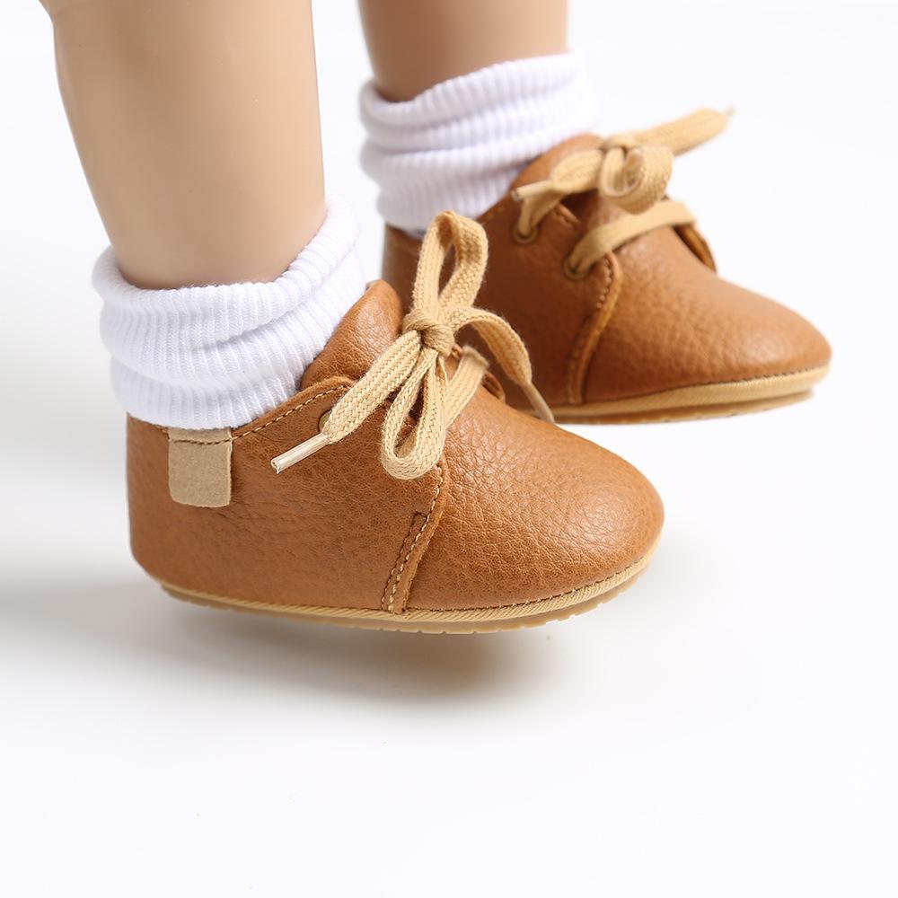 Spring & Autumn Soft Sole Baby Shoes for Boys & Girls - TPR Walker, Little Wave Design, Multiple Colors