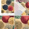 2D FLAT PRINTING 2pcs Curtains (Without Rod) Floral Mandala Design (5) April Fools is Day Festival Popular Curtains&Drapes
