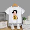 Kids Boys One Piece Luffy TShirt Fashion Anime Short Sleeve Summer Top Childrens Clothing Boys Tee