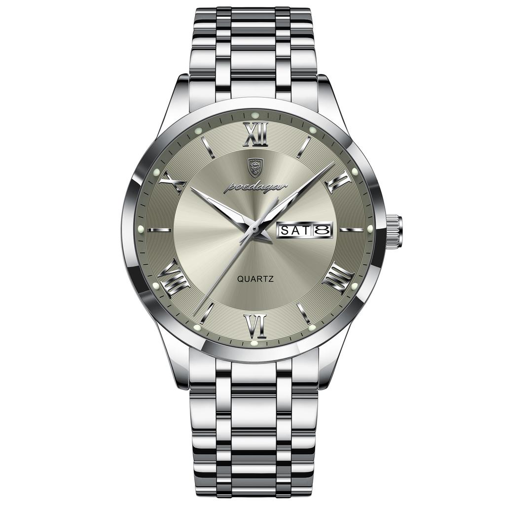 Ultra-Thin Men'S Watch Waterproof Luminous Calendar Watch