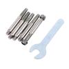 5PCS Chainsaw Sharpener Grinding Stones Drill Bit High Hardness Chainsaw Sharpening Tool for Small