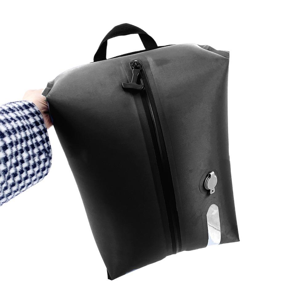 

Многоразовые вакуумные пакеты для путешествий, водонепроницаемый складной дорожный компрессионный мешок, пыленепроницаемый органайзер для багажа, вакуумный мешок для хранения