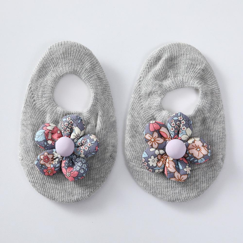 New Little Flower Butterfly Baby Socks Spanish English Style Baby Socks INS Princess Socks Boat Socks Floor Socks