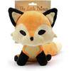 The Fox Plush The Little Prince - 26cm - Adult Filling - Black Brown