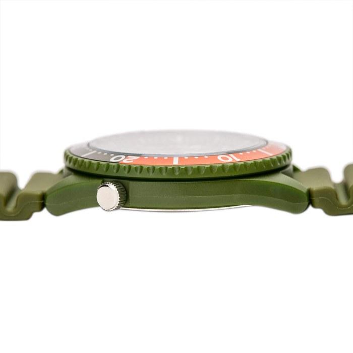 [Citizen Q&Q] Solar Watch 100m Water Resistance Analog Urethane Band H064-006 Men's Khaki