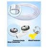 A02V-Air Conditioner Window Drain Hose Kit 10Ft-AC Hose Connector Replacement For Universal Models