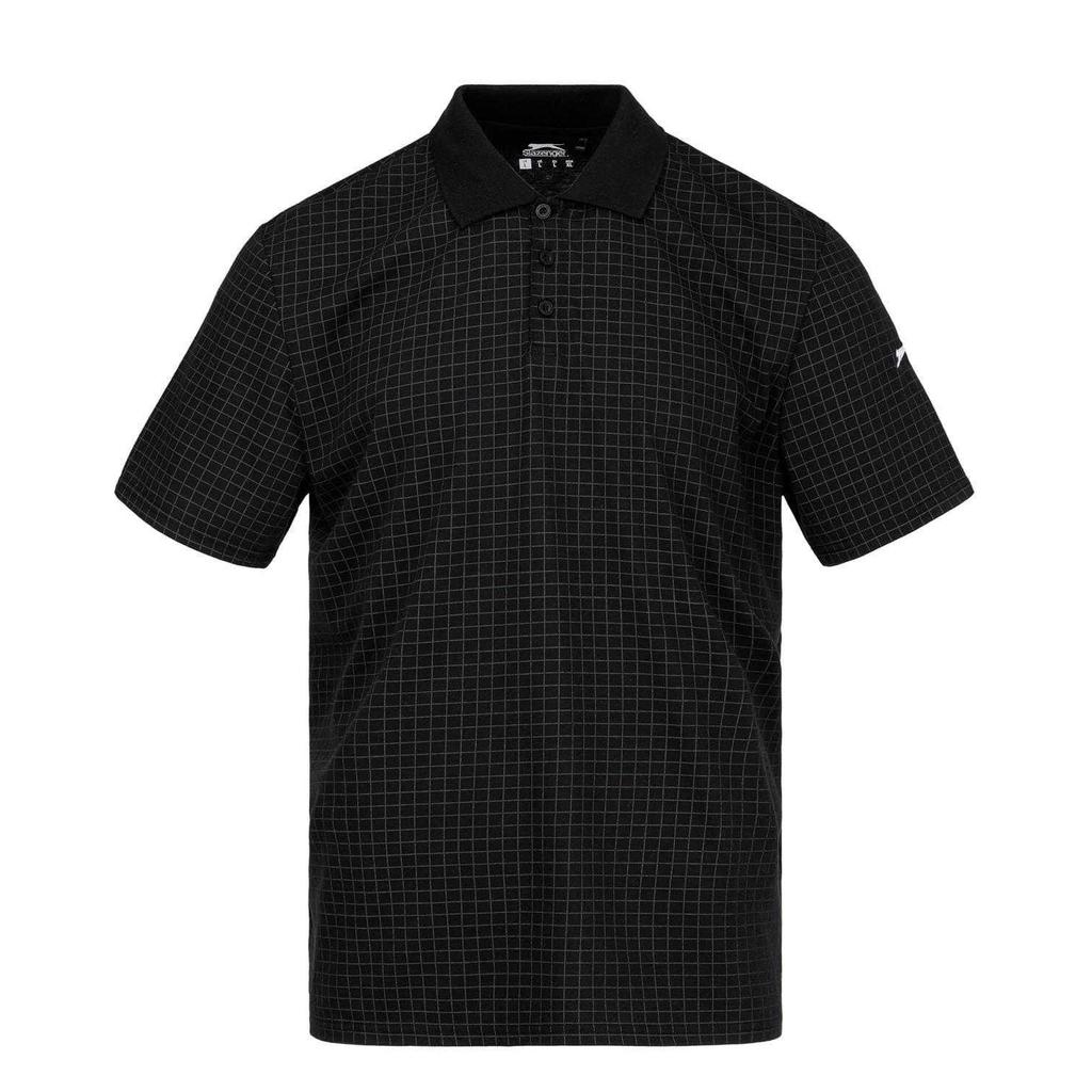 Slazenger Mens Chequered Golf Polo Shirt