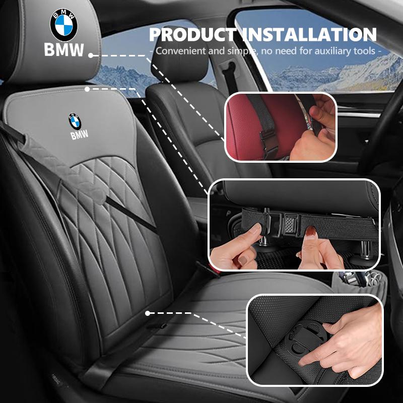 Car Seat Cover Protector Front Rear Back Summer Cushion Pad Mat For BMW M Performance E36 E46 E60 E90 E91 E92 E93 F30 F20