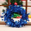 Tree Christmas Eyecatching Star Garland In Assorted Colors For Decorations Holiday