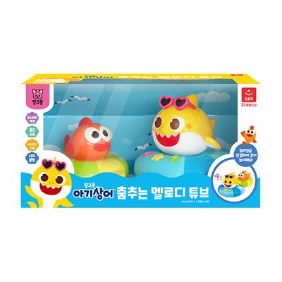 Ružový Pong Baby Shark Tancujúca melódia Trubica kórejská hračka