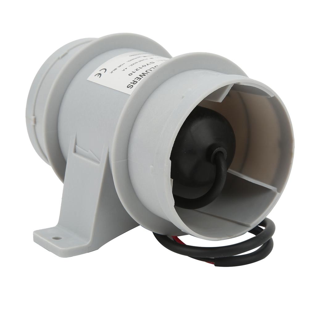 3 Inch Ventilation Fan Blower High Efficiency Stable Performance Plastic Inline Air Blower for