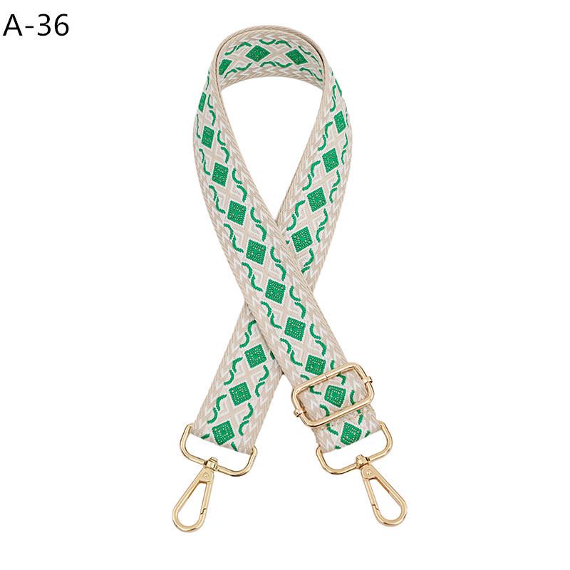 New Diamond Pattern Adjustable Crossbody Shoulder Strap for Women's Handbags