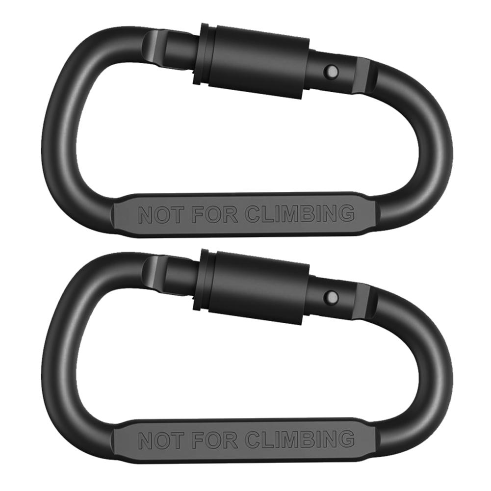 2-20Pcs Mini Carabiner Clips Alluminum Alloy D-ring Buckle Spring Snap Clip Hooks Keychain Carabiner for Keys Climbing Tools